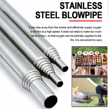 Stainless Steel Collapsible Blowpipe 1