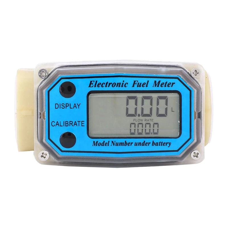 1″ Digital Turbine Flow Meter,Gas Oil Fuel Flowmeter,Pump Flow Meter 