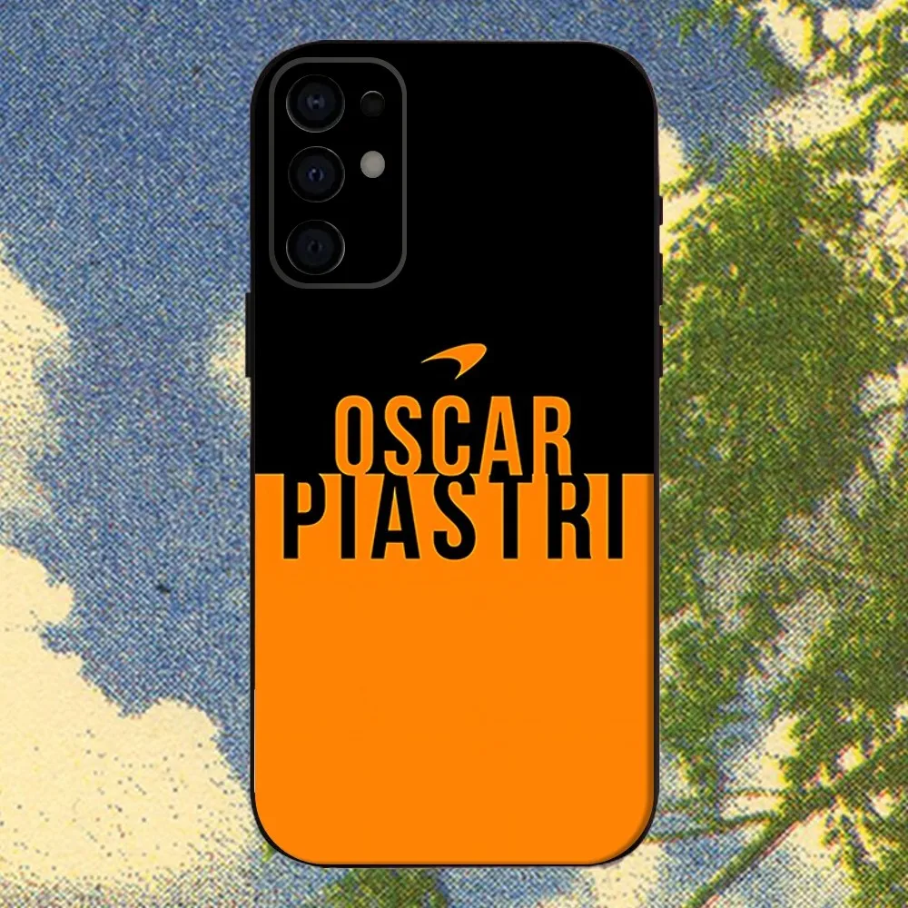 Oscar Piastri Inspired Black Phone Case Cover