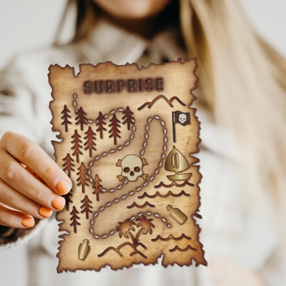 보물 지도 커팅 다이 금속 레트로 계층화 된 해골 해골 커팅 다이 템플릿 스크랩북 카드 용 종이 커팅 다이