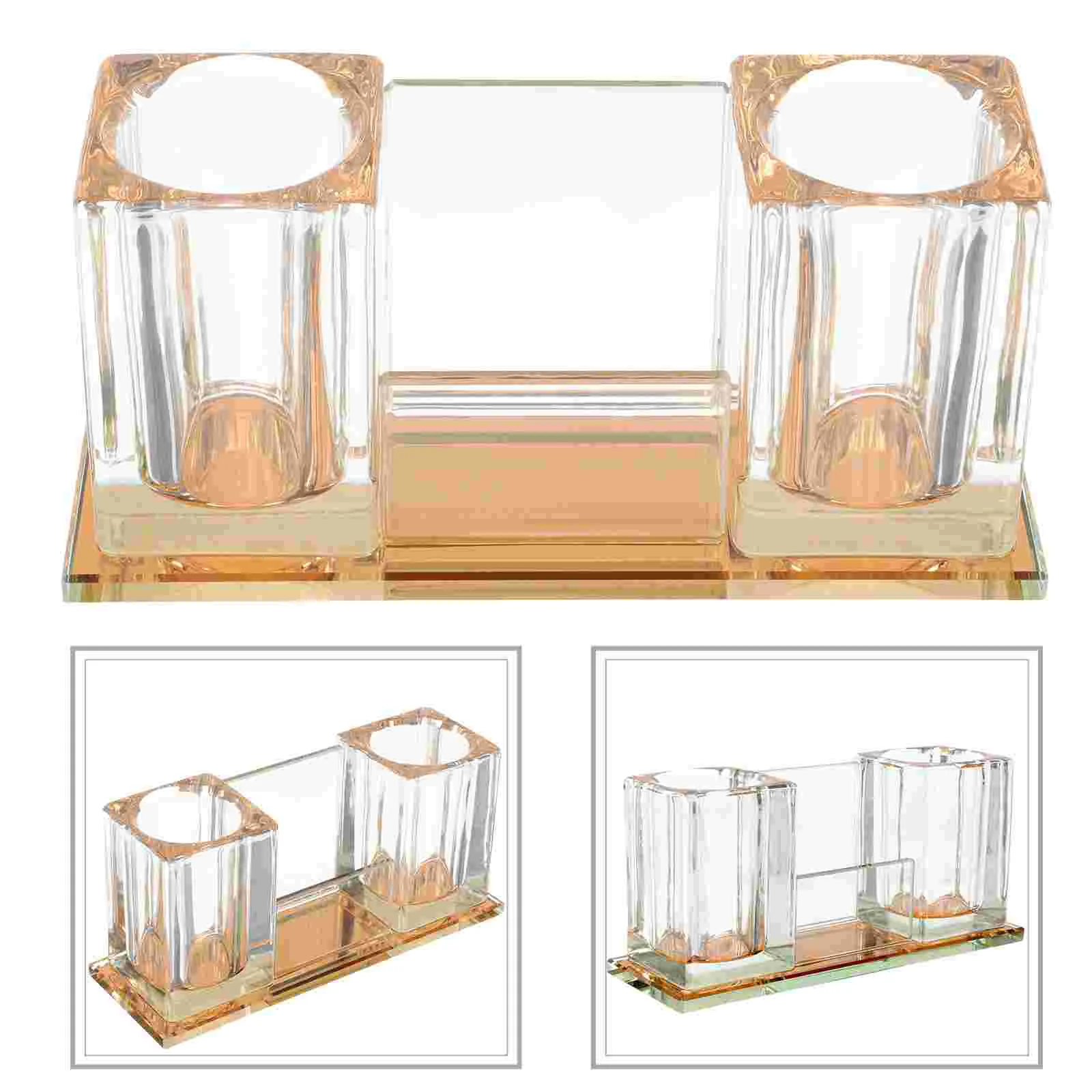Crystal Microphone Stand Acrylic Holder Base Universal Mic Desk Tabletop Stable Wireless Sm7b Pop Filter Storage Accessory