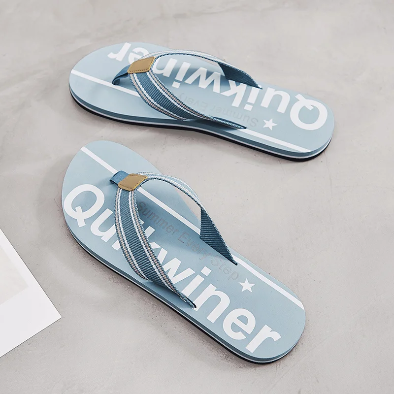 Kvinnor Flip Flops Soft Foam Sliders Halkfria sommartofflor Slip Comfy Tofflor för inomhus utomhus_voghion.com