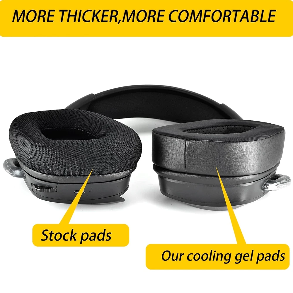 Replacement for Turtle Beach Stealth 600 Gen 2 USB/MAX, 600 Gen3 PC/PS/XB, 500 XB Headband Ear Pads Earphone Cushions Earmuff