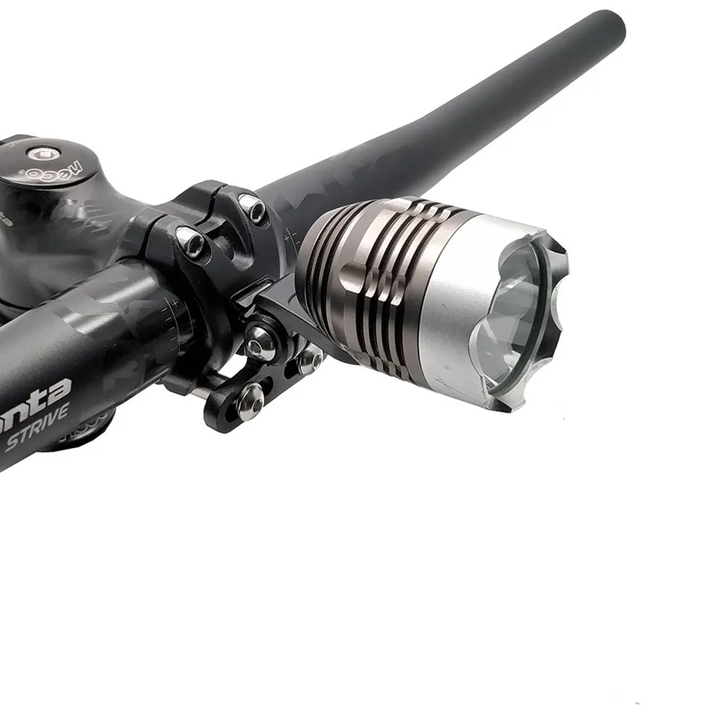 Mountain Bicycle Headlight Bracket Road Rotatable Bike Bracket Clip Front Light Lightweight Mount Bicycle Pratical
