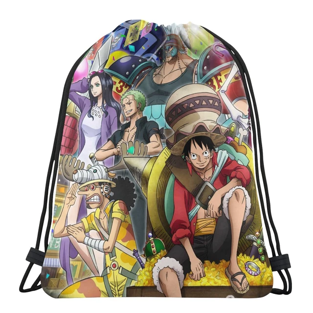 Mochila One Piece anime manga adolescentes escolar do estudante