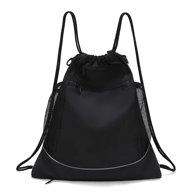 Basketball Bag Men's Multifunctional Backpack Sports Drawstring Bag Football Band Storage Backpack