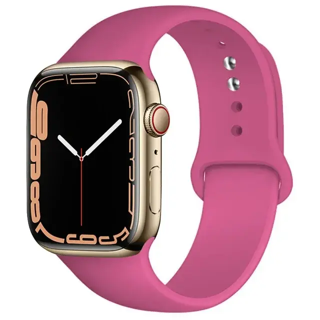Silicone Band For Apple Watch strap 46mm 44mm 45mm 40mm 41mm 42-38mm 49mm sport bracelet iwatch series 11 10 9 8 7 6 5 SE Ultra3 - Image 55
