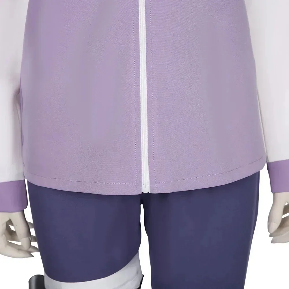 Naruto Hinata Hyuga Dark Purple Synthetic Cosplay Wig