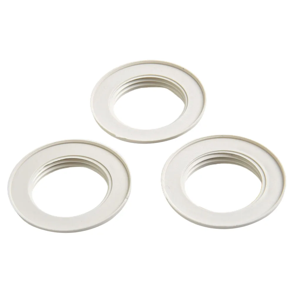 Lampen schirm Ring aufrüsten Sie Ihre Lampen mit langlebigen e14 Kunststoff Lampen schirm Kragen Ring Faden Lampe Licht Schatten halter 3er-Set – Detail 12