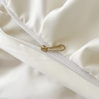 סגנון נסיכה קוריאני תחרה ruffles סט צבע מוצק כיסוי סט סט סט ציפית שטוח/מצויד בציפית עם ציפית 5