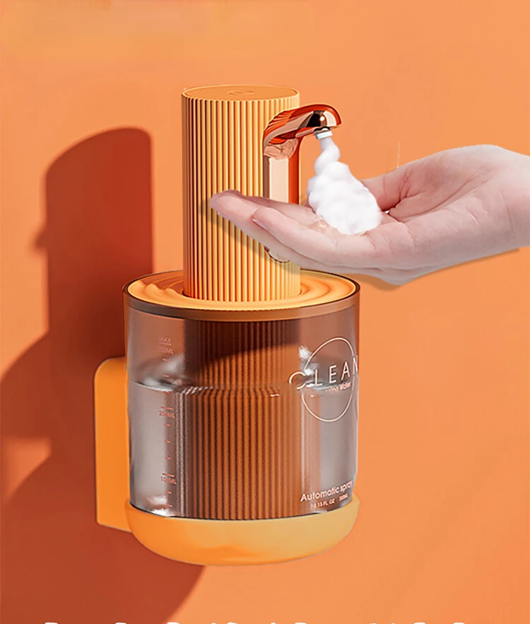 

Автоматический датчик для дезинфицирующего средства для рук, умное детское мыло из пены, домашнее настенное электрическое пенообразующее мыло