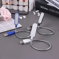 6 LEDs USB Reading Light Portable USB LED Mini Book Light Flexible Table Light 1