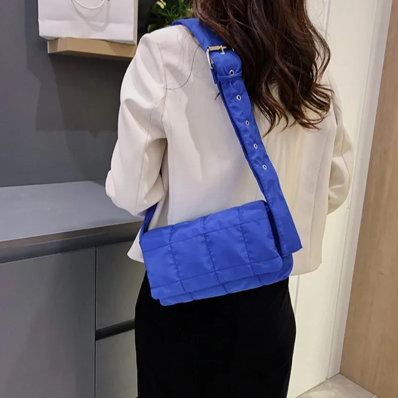 New Large Capacity Women Shoulder Bags Designer Quilted Woven Handbag Luxury Crossbody Bag Tote Female Commuter Bags