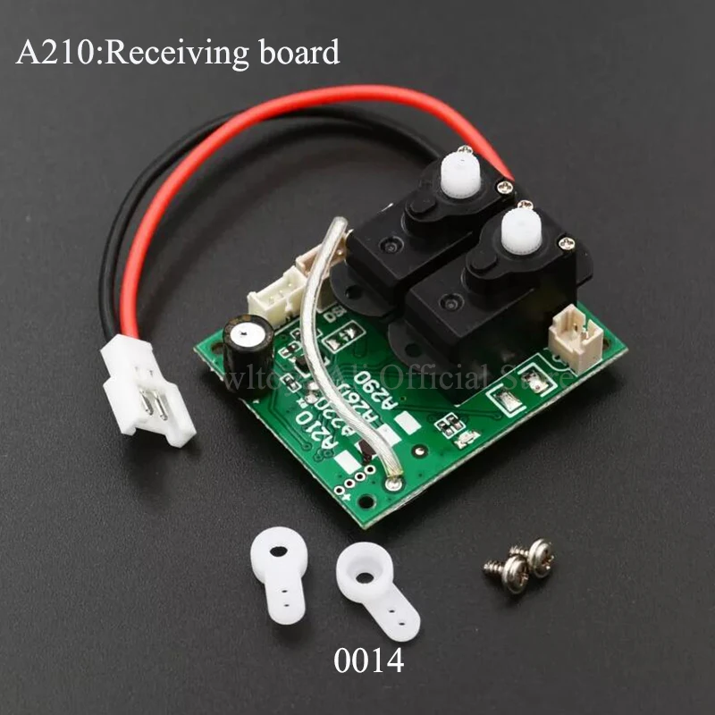 WLtoys XK A220 A210 A260 RC Glider spare parts Remote control Propeller motor main board steering gear fan blade frame 3