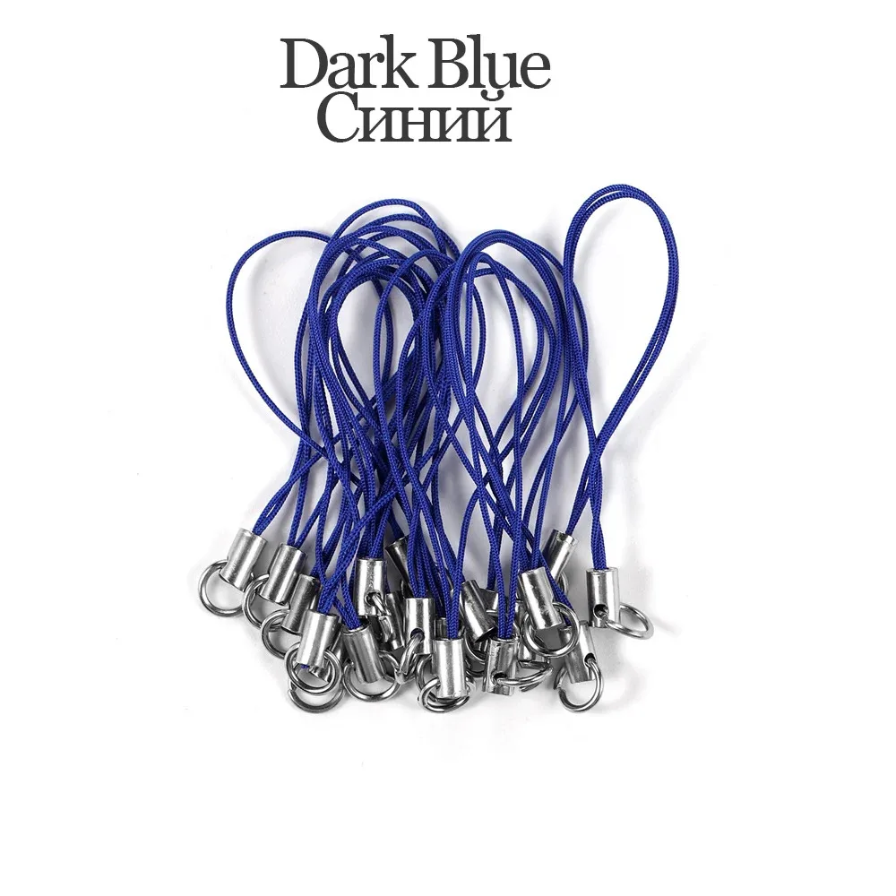 Assorted Pack of Lanyard Straps with Lobster Clasp Keychain Hooks - Decorative Keyring and Charm Set Accessories