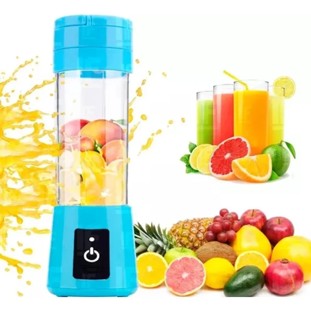 fruit juicer Portable Mini Blender for Shakes and Smoothies Rechargeable USB 380ML Traveling Fruit Juicing Cup