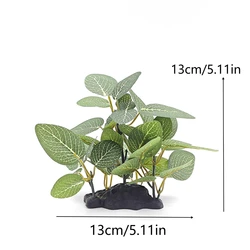 Aquarium Simulation Decorative Aquatic Plant and Wood Artistry (A length 13cm)