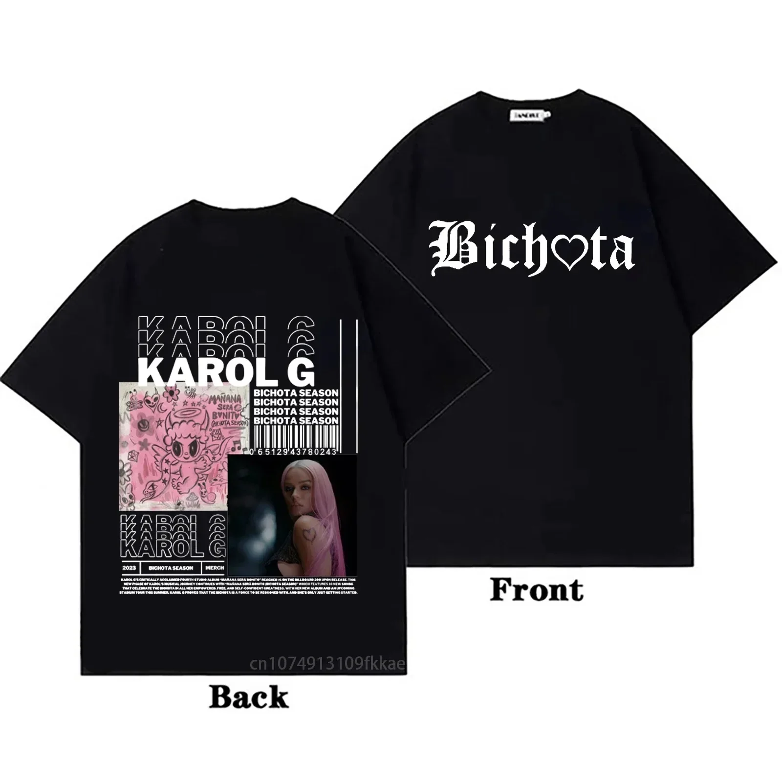 Karol G Black T-shirt 1