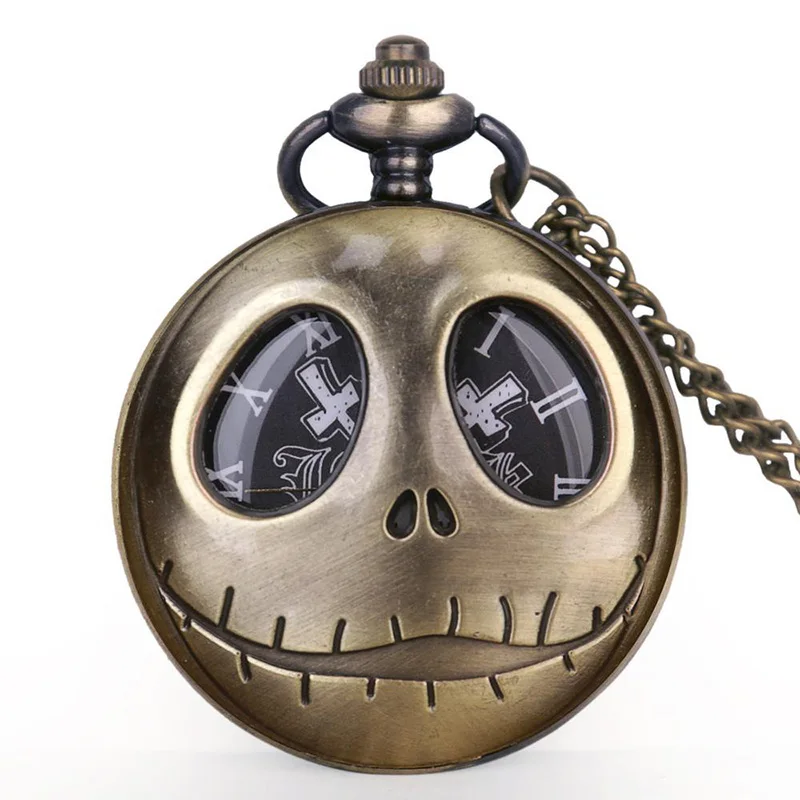 Jack Boy Style Metal Pocket Watch Fashion Pendant For Men And Women