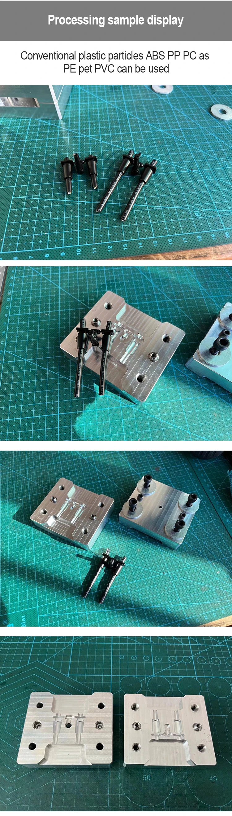 JH 20g Vertical Injection Molder: 220V/110V for ABS/PP/PC/PET Plastic USB Head M
