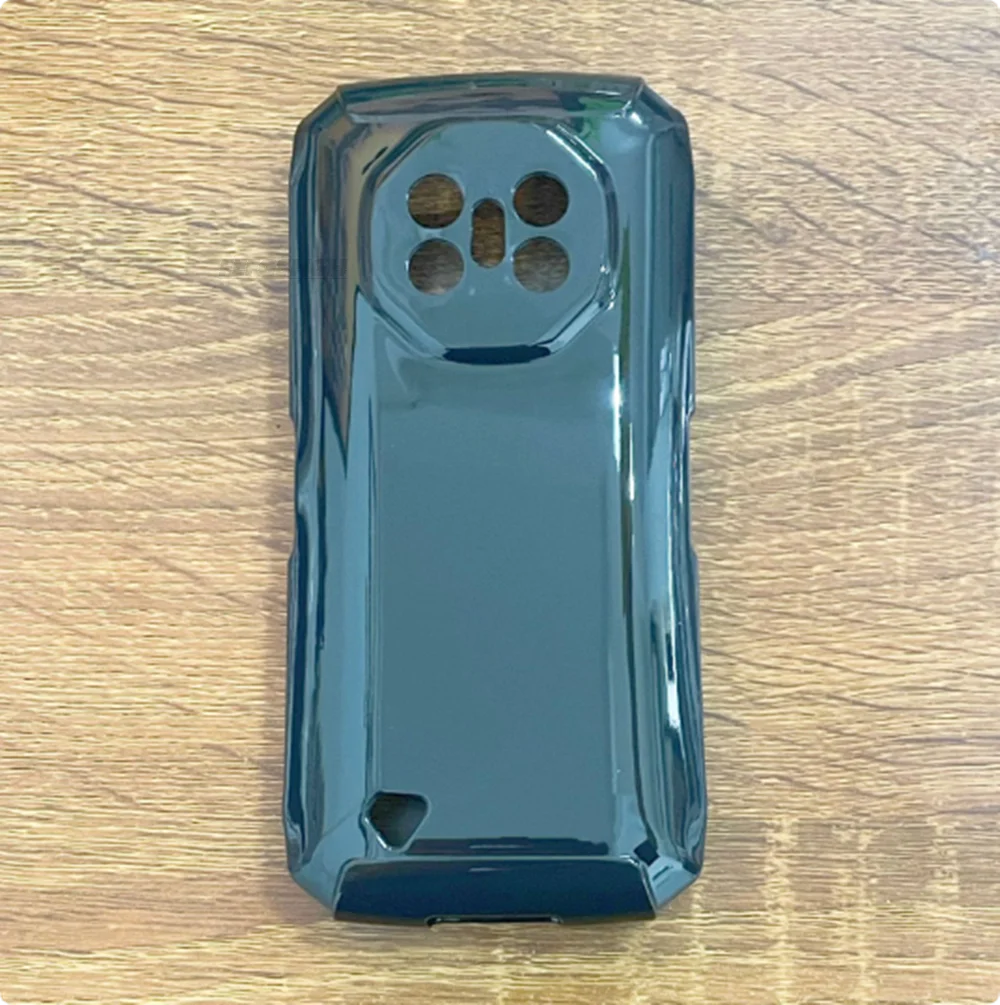 Enhanced Soft TPU Silicone Phone Case with Back Finger Ring Bracket - Fits 5.5 Phones