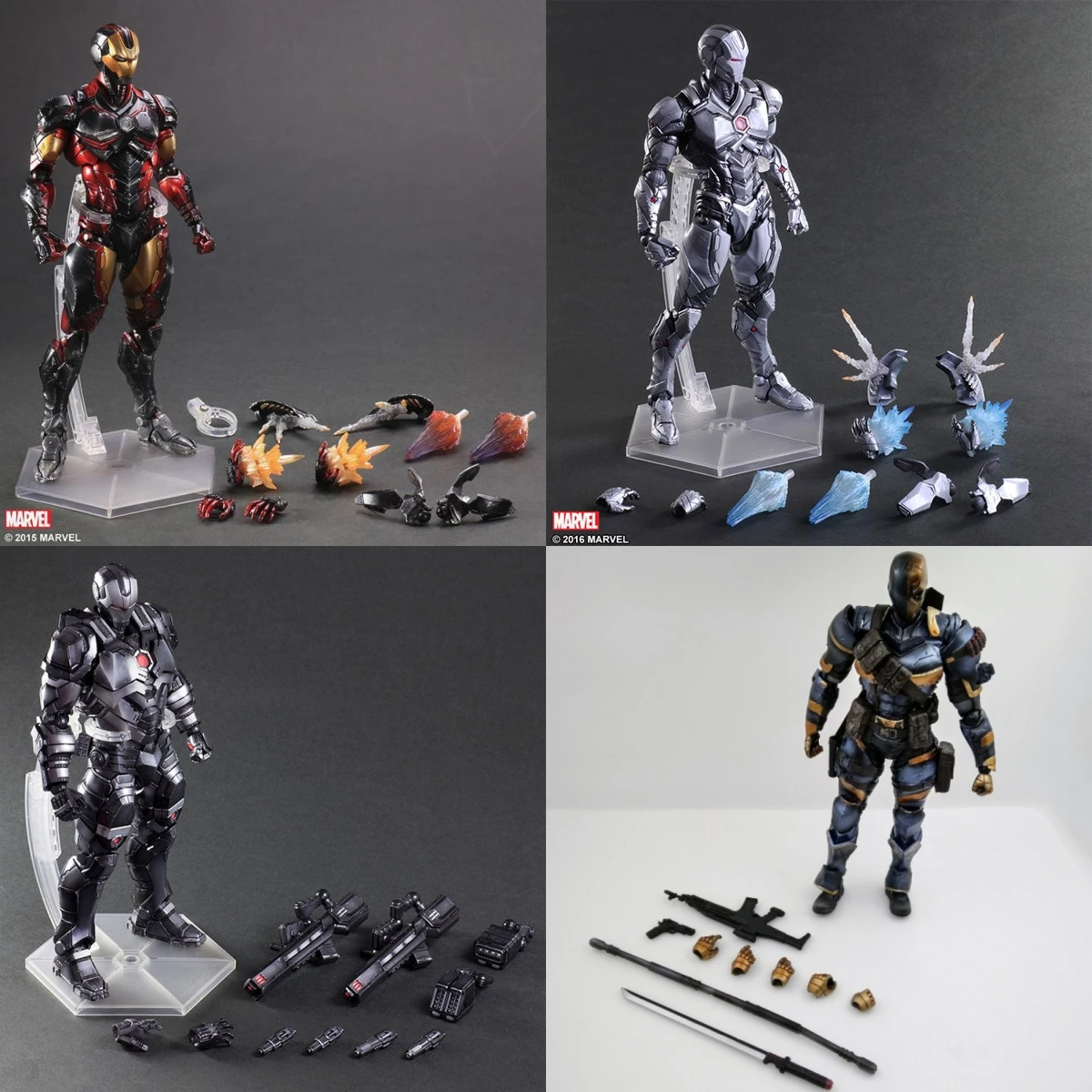 Play-Arts-figuras-de-acci-n-de-Capit-n-Am-rica-mu-ecos-m-viles ...