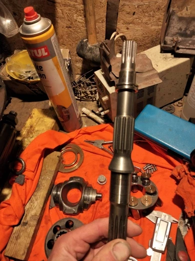 

Komatsu PC30 Excavator Pump Drive Shaft for PC30MR-1 Main Pump Rebuild