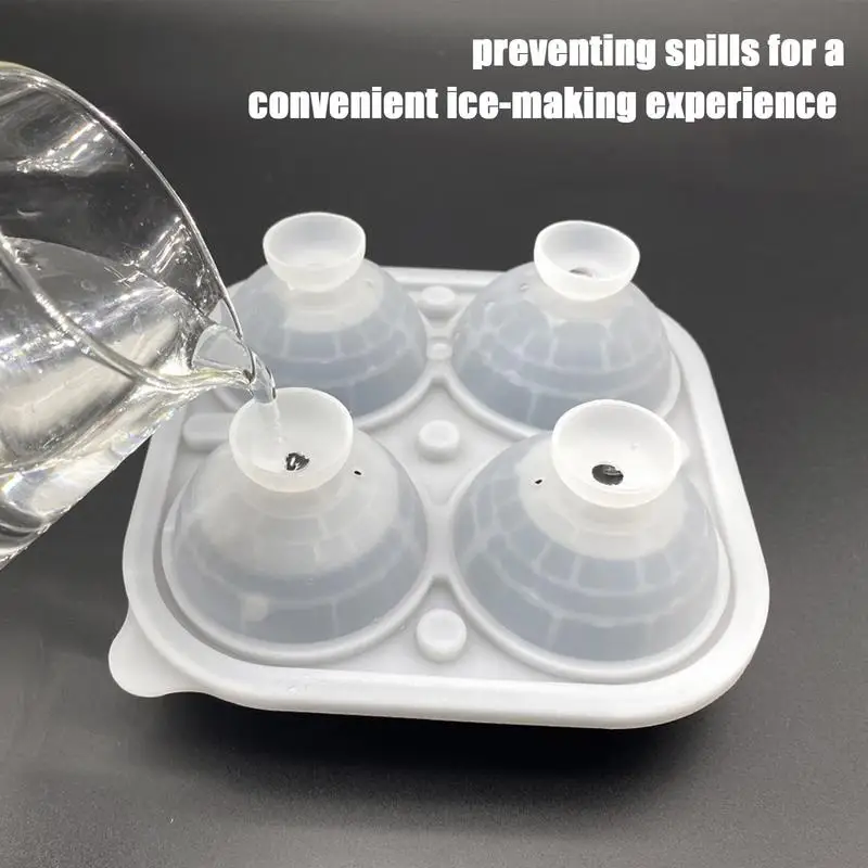 Ice Cubes Trays Silicone Ice Cubes Molds For Freezer With Lid Reusable Whiskey Mold Ball Diamond Mold