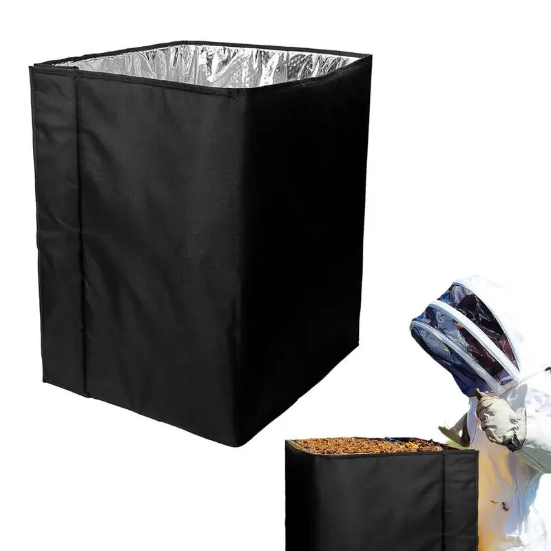 60x46cm Winter Bee Hive Wrap Beehive Winter Insulation Cover Oxford Beehive Protection Cover Bee Cozy Hive Wraps