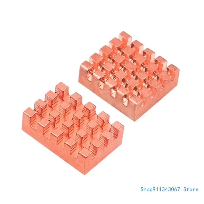 

2PCS Heat Sinks For OrangePi Zero2W Heat Sinks CPU Heatsinks Passive Cool Drop shipping