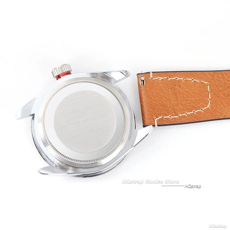 Universal Leather Quick Release Watch Band - Stylish Replacement Strap