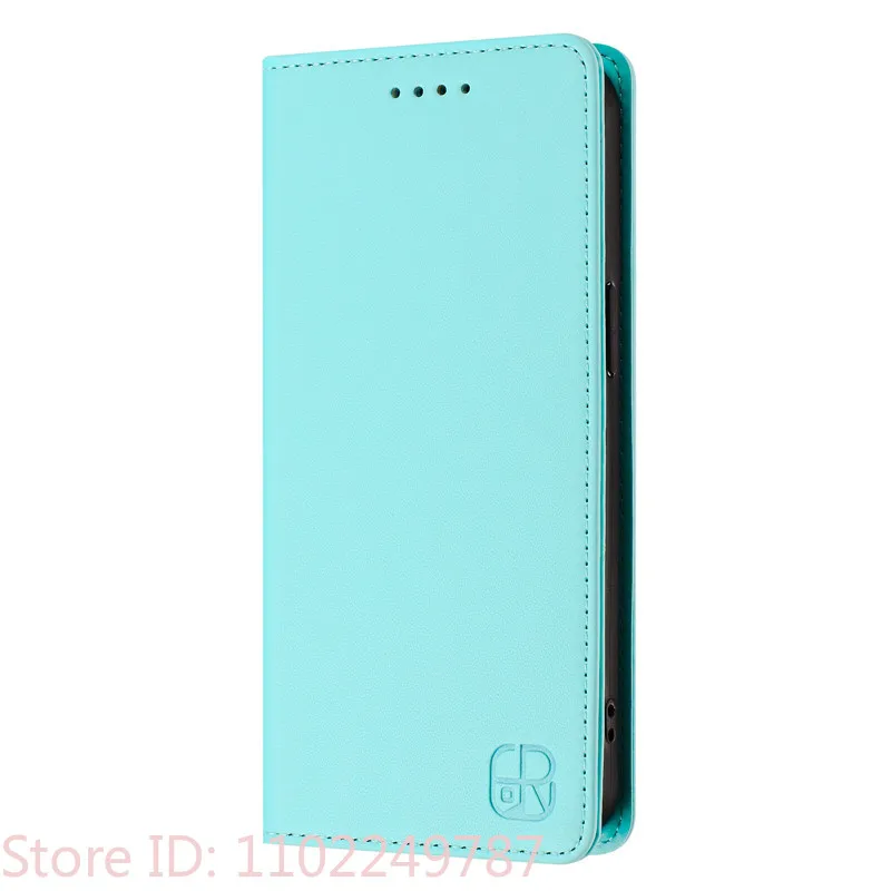 Luxury Anti-Theft Wallet Flip Cover Phone Case in Leather
