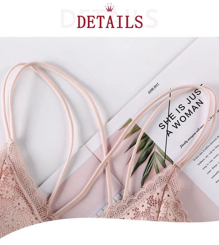 Damen Lingerie Set Mit Push-up Bh Und Spitze Für Damen Unterwäsche_voghion.com