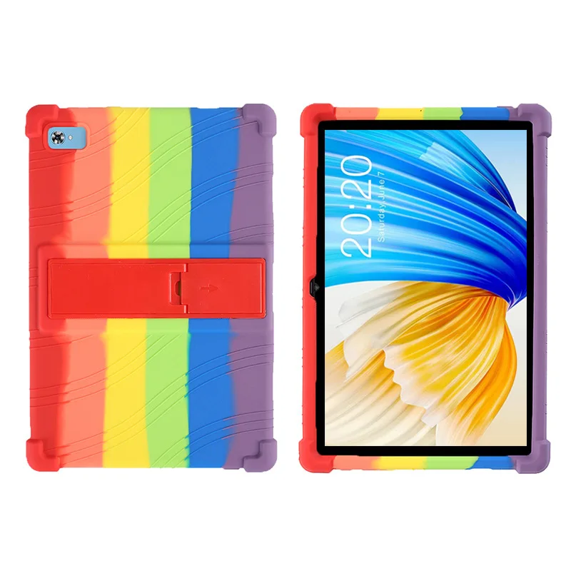 Concha Protetora de Silicone Macio para Tablet Capa para Teclast P30s 2023 10.1 Capa para Teclast P20 P20hd M40 Pro Tablet Stand - Imagem 2