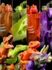 PUXIDA 1 Set 4Pcs Children's dinosaur toy Transformation Mecha King Kong Robot Simulation Tyrannosaurus Triceratops Stegosaurus 2
