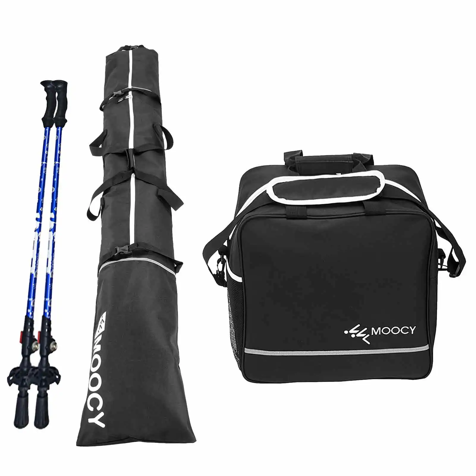 Ski Bag Snowboard Boot Bag Combo Padded Waterproof Single Ski Travel