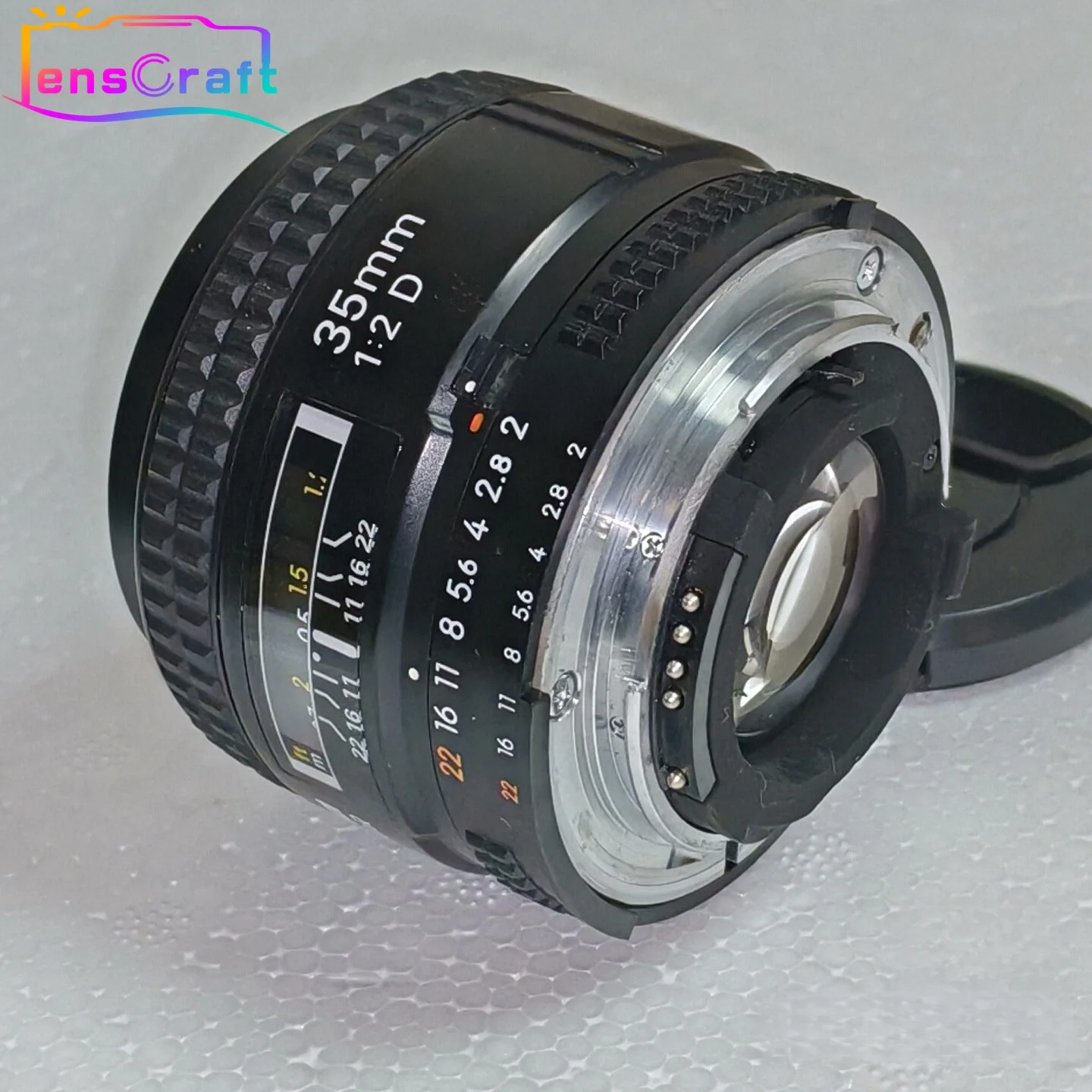 95% 새것 AF 35mm f/2D 풀프레임 자동 초점 프라임 광각 렌즈 니콘용 35mm f2 D
