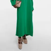 European and American Summer Thick Heel Round Head Rivet Patent Leather Thickened Water Table Outdoor Wear Air Show Sandals - Image 6