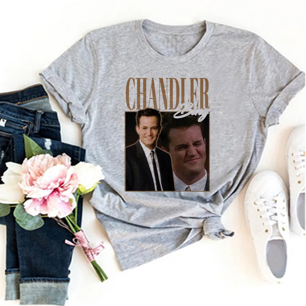 Chandler Bing Tee Donna Y2K Tshirt Ragazza Y2K Abbigliamento