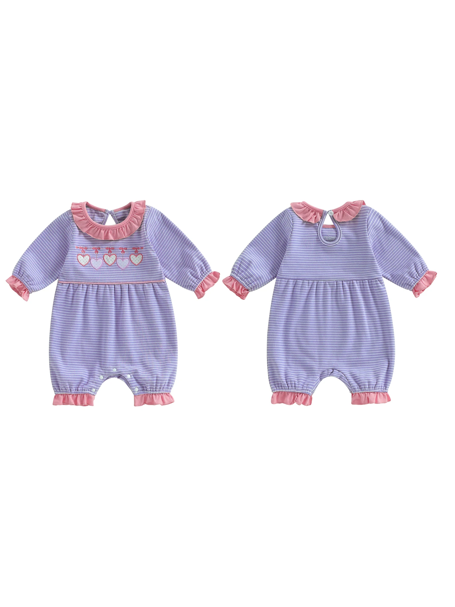 Adorable Toddler Girls Pink Heart Print Dress with Ruffle Sleeves and Bow Detail - Sweet Valentine s Day Outfit