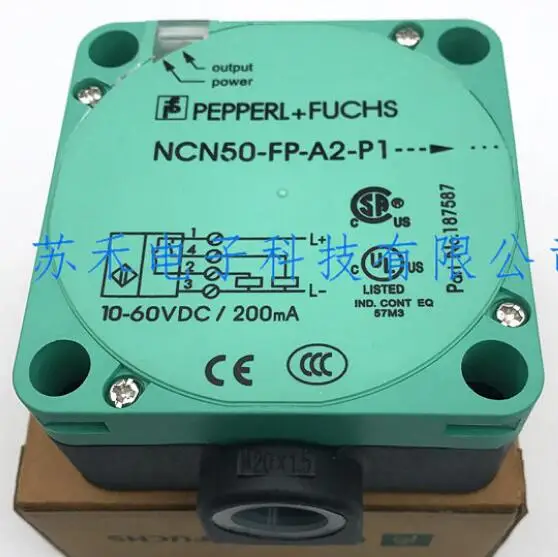 

NJ50-FP-E2/E0/A2/A0-P1 P + F индуктивный датчик приближения, новый, высокое качество