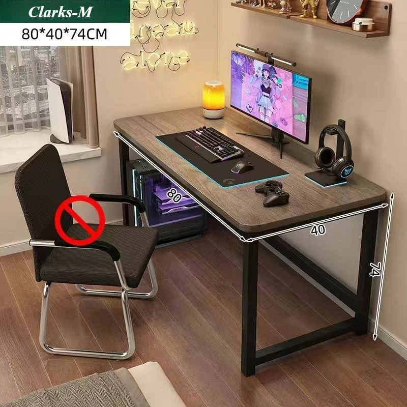 مكتب دراسة خشب جوز/بلوط ٨٠سم/١٠٠سم