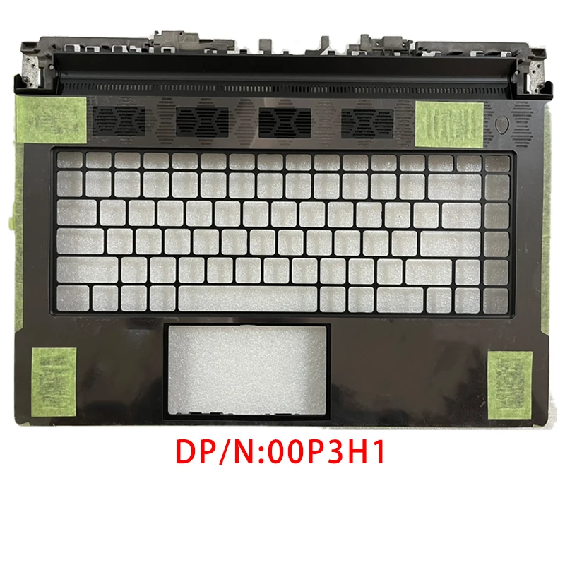 Tampa Traseira Lcd para Dell Alienware M15 r2 r3 r6 r7 Acessórios de Substituição com Logotipo 04c9k 099jwn Preto Novo - Imagem 2