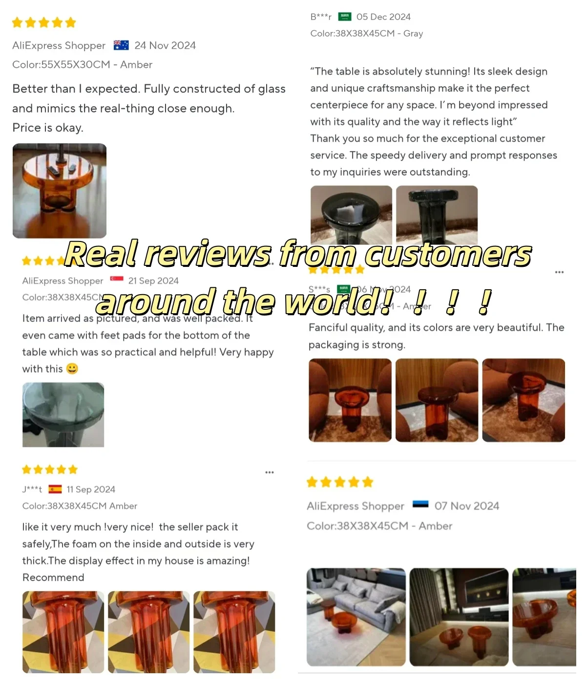 Nordic Light Luxury Glass Coffee Table Creative Petal Shape Living Room Combination Coffee Tables Modern Creative Furniture side end table lift top coffee table