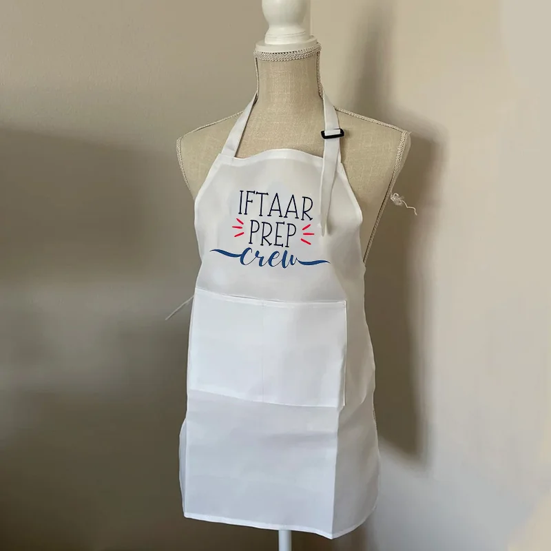 

Фартук Iftaar для мальчиков и девочек, Мусульманский Исламский Рамадан, кареем, суор, ифтар, домашнее украшение, подарок