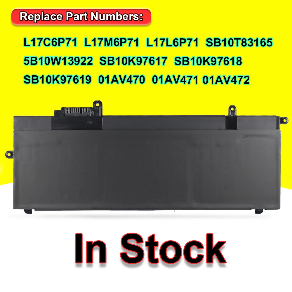 ANTIEE L17C6P71 L17L6P71 L17M6P71 01AV470 01AV471 Batería Para ThinkPad X280 A285 12.5 20MW 20MX 20KF 20KFC0B00 20KES01S00 200KES82 500 20KESBLF00 20MXS04P00 20MXS0JB00 20MXS0S1SP 48Wh