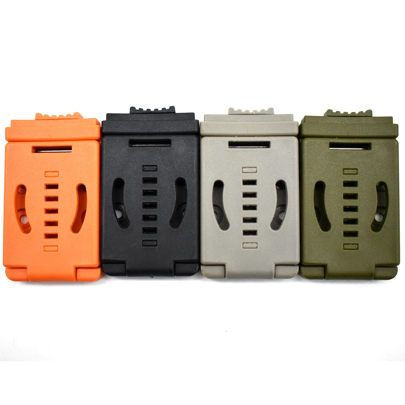 TacticalUtilityEDCBeltClipwithHardwareOutdoorLoopsBelt