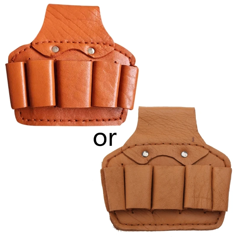 

Leather Tool Belt with Multi Pockets DIY Belt Tool Storage Organiser Dropship