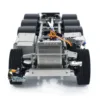 Metal Radio Chassis 1/14 Scale 8x8 Assembled for Toys RC Tractor Truck 3363 Rear Suspension Car Vehicle Model TH23558 3