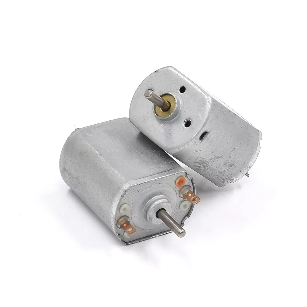 Fielect 3V 11000RPM DC Micro Motor – 1Pc For DIY Toy Cars, Airplane Models, Boats, Electric Hobby Projects